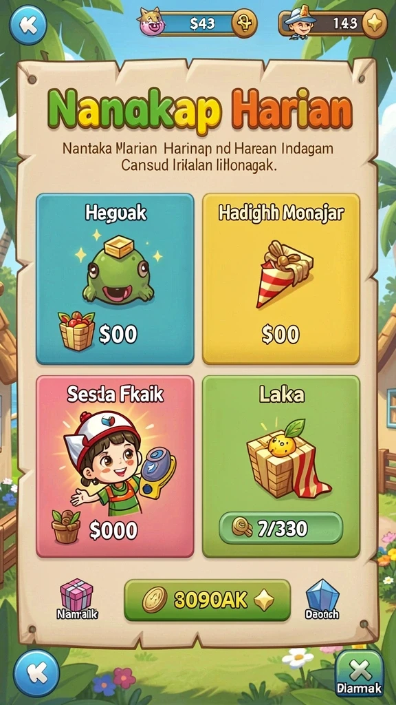 Tampilan grafis yang menakjubkan saat bermain.
