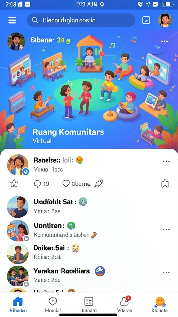 Pengaturan menu yang mudah digunakan untuk akses cepat.