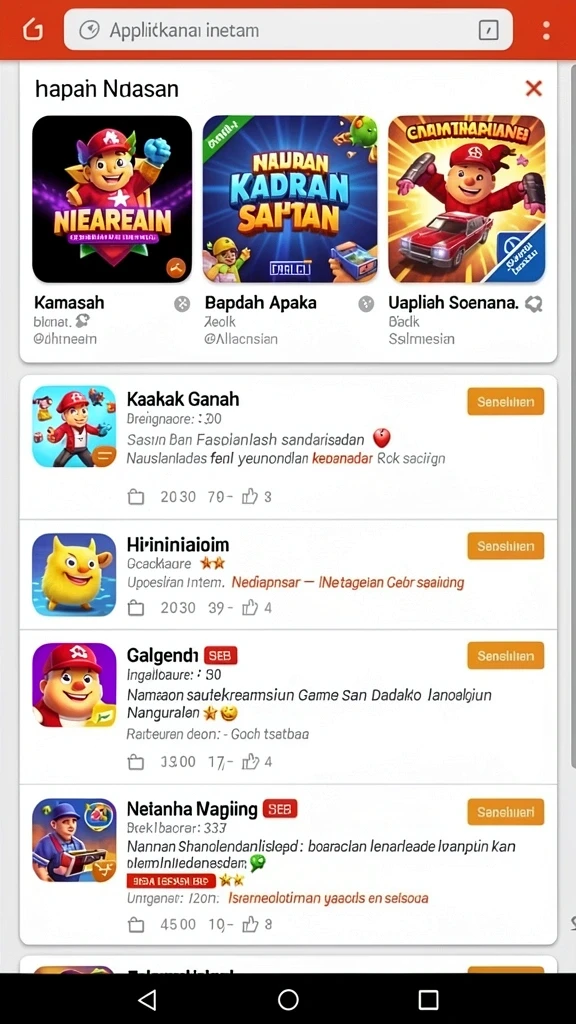 Tangkapan layar komunitas aktif dan interaksi antar pemain.