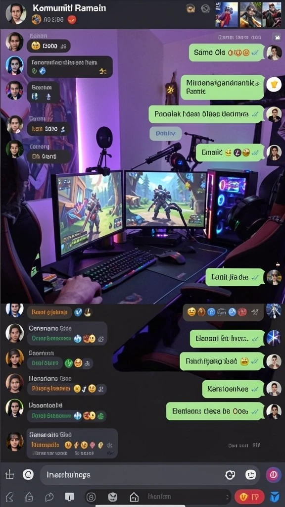 Mode multiplayer yang seru dan kompetitif.