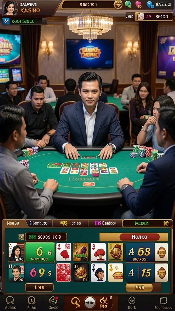 Beragam pilihan permainan judi yang seru.