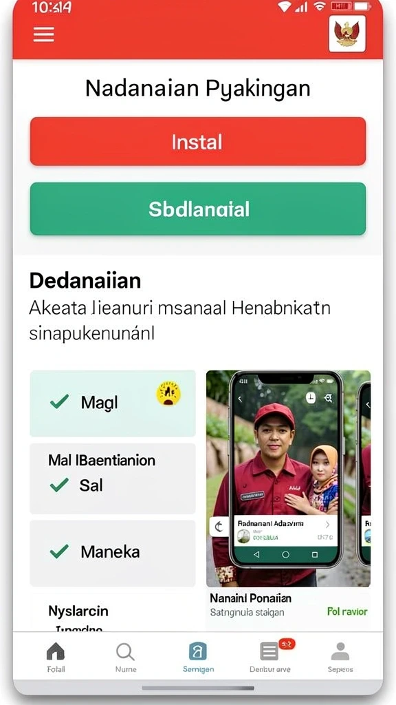 Screenshot tampilan antarmuka aplikasi BIGPOT88 yang user-friendly.