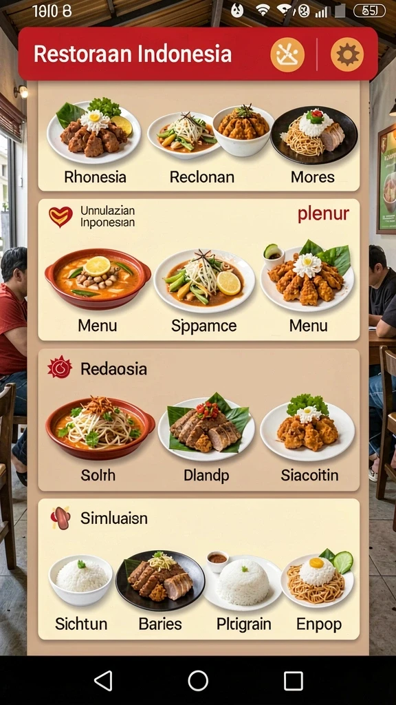 Tampilan antarmuka yang ramah pengguna dan menarik.