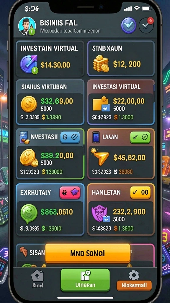 Contoh permainan bingo yang sedang berlangsung di BINGO101.