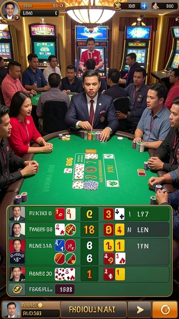 Interaksi sosial dalam komunitas game yang aktif.