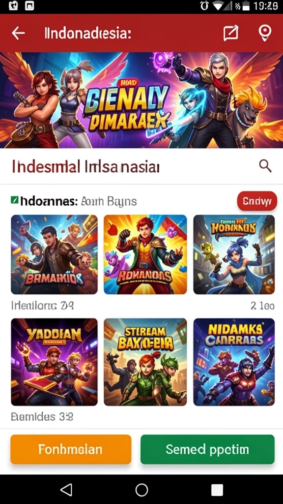 Tampilan antarmuka utama BUMI303 yang menarik.