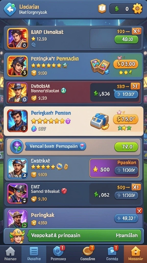 Salah satu level menantang yang harus dilalui pemain.