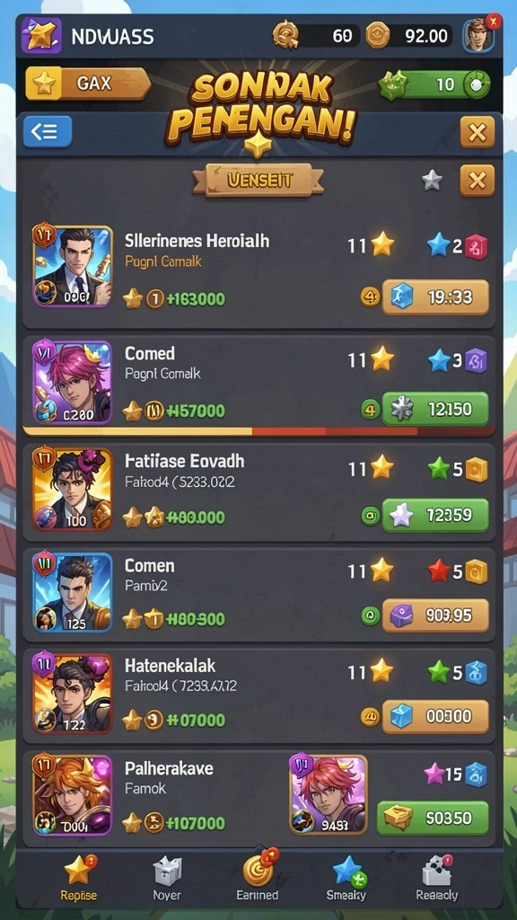 Tangkapan layar ini menunjukkan karakter utama di level pertama.