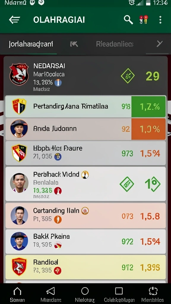 Tampilan antarmuka yang ramah pengguna dan intuitif.