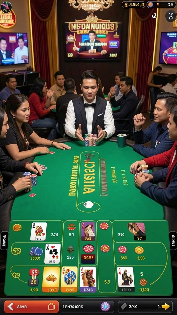 Screenshot menunjukkan karakter utama di tengah petualangan.