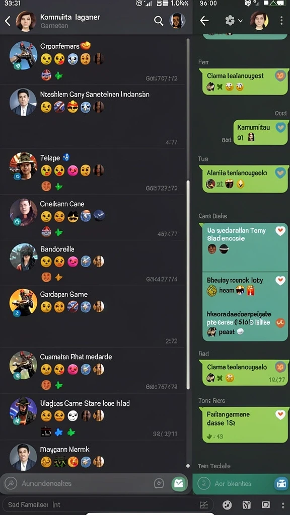 Tangkapan layar menampilkan leaderboard dengan peringkat pemain.