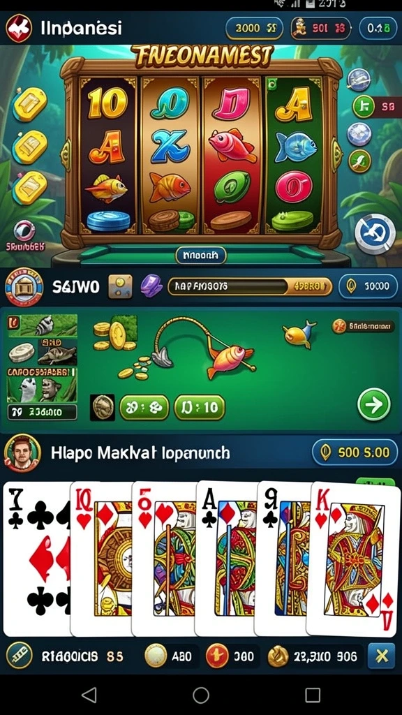 Gameplay yang seru dengan berbagai tantangan.