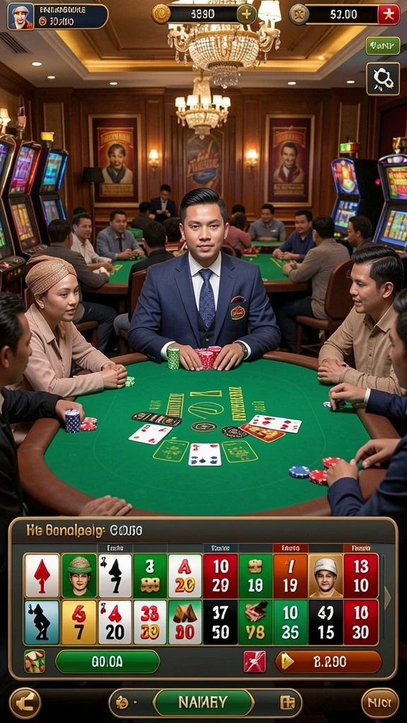 Screenshot memperlihatkan mode multiplayer yang seru dan kompetitif.