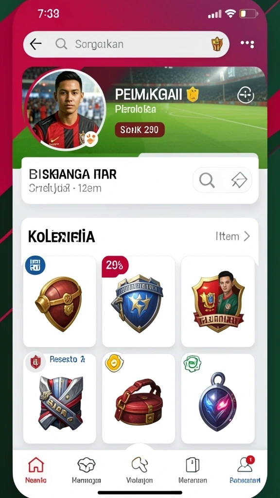 Tampilan antarmuka yang menarik dan user-friendly.