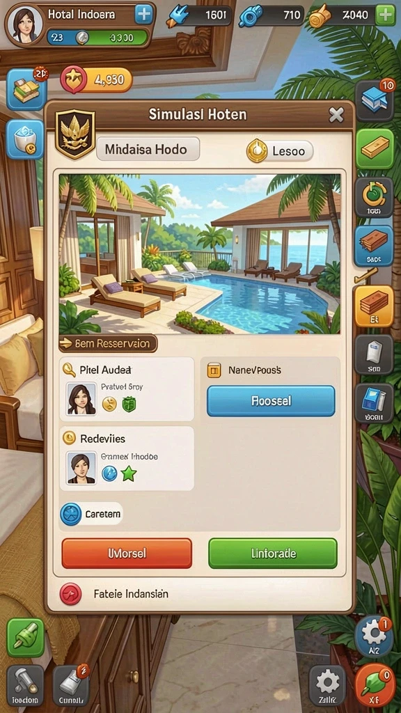 Karakter game yang beragam dan unik.
