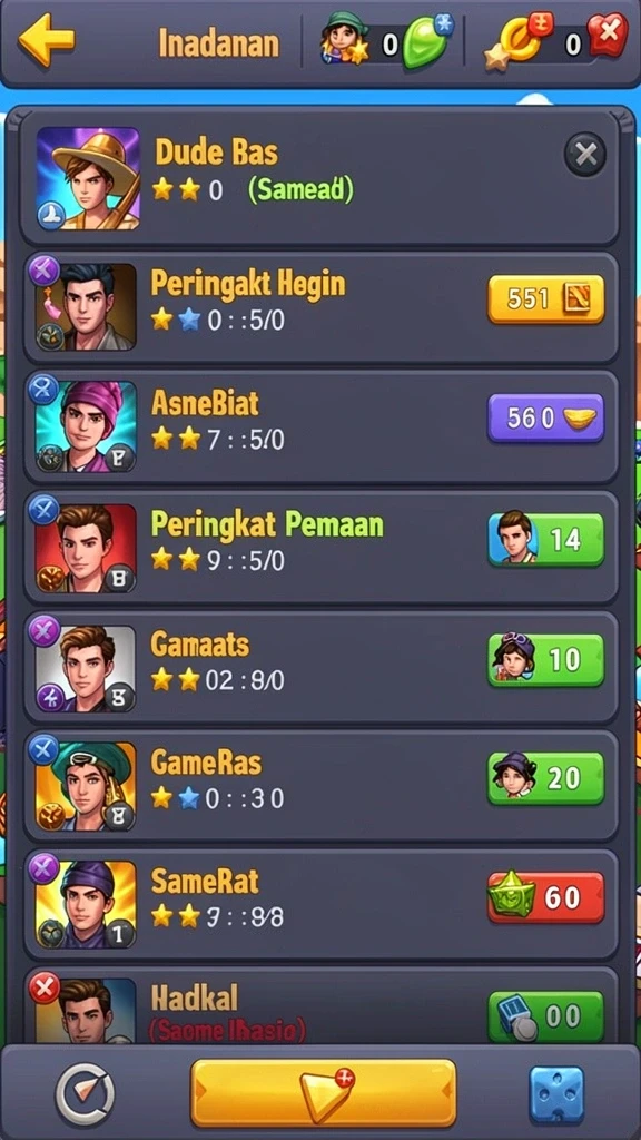 Mode permainan yang dinamis dan penuh tantangan.