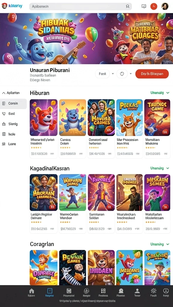 Karakter unik dengan kemampuan khusus.