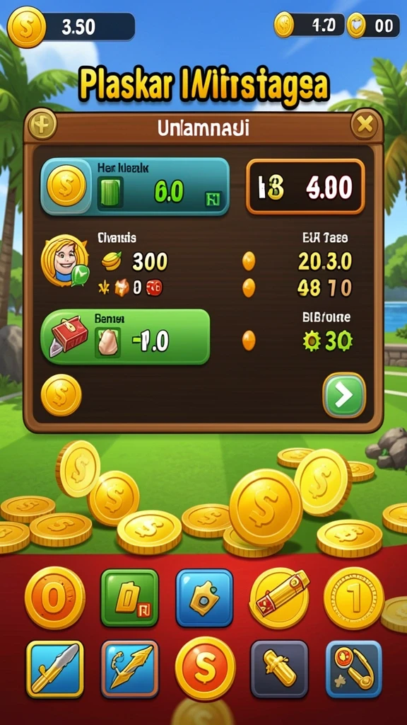 Tampilan antarmuka MEGA338 yang menarik.