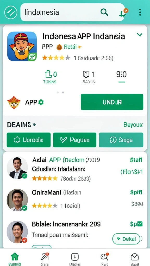 Grafis yang memukau di dalam game.