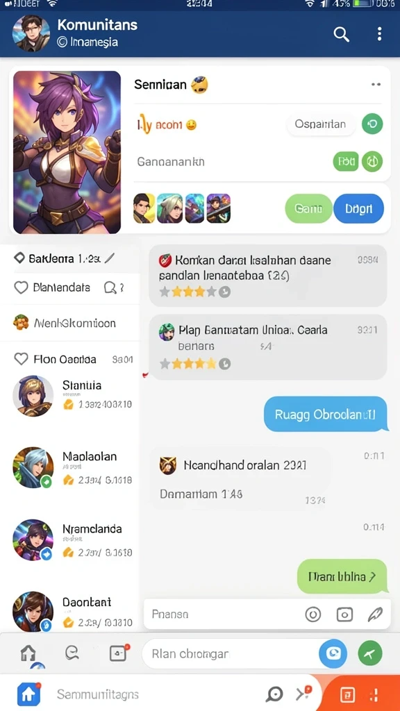 Dalam screenshot kedua, Anda dapat melihat momen seru saat menyelesaikan level.
