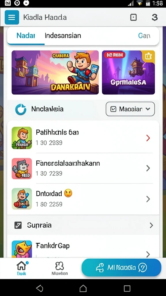 Tampilan antarmuka yang intuitif dan mudah digunakan.