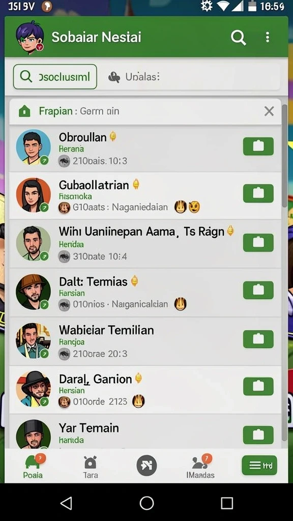 Screenshot menampilkan karakter monyet dalam aksi melompat.