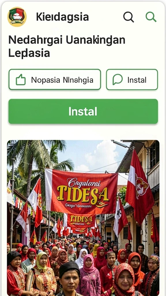 Tampilan antarmuka yang intuitif dan menarik.