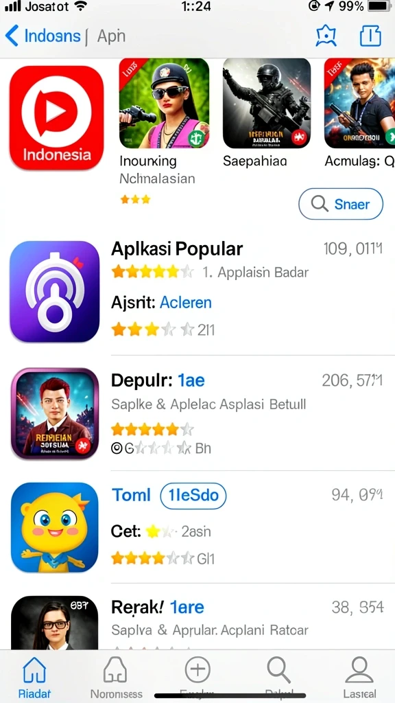 Pengaturan grafis yang menawan dan detail.