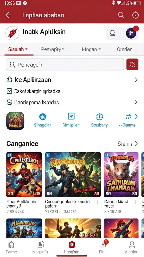 Tampilan antarmuka yang menarik dan mudah dinavigasi.
