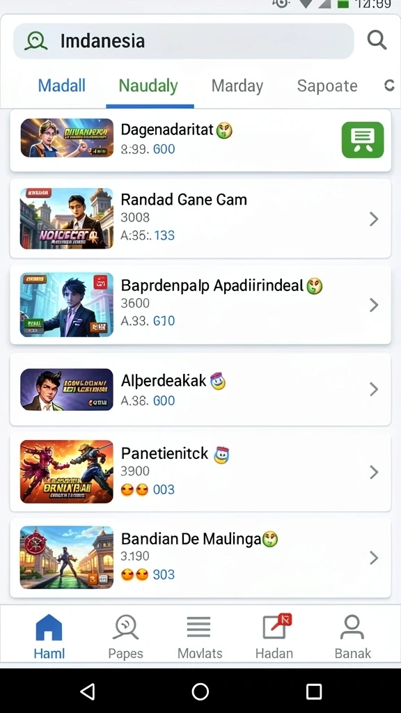 Mode permainan kompetitif yang menantang dan seru.