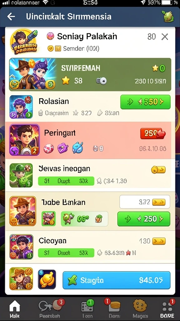 Misi menantang yang menggugah semangat.