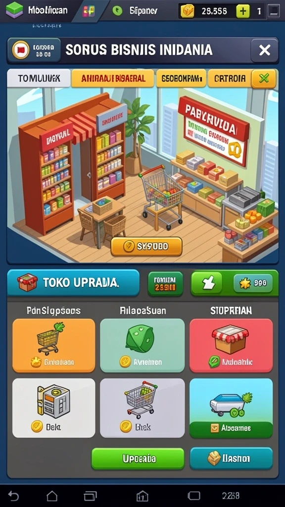 Karakter unik yang bisa dipilih.