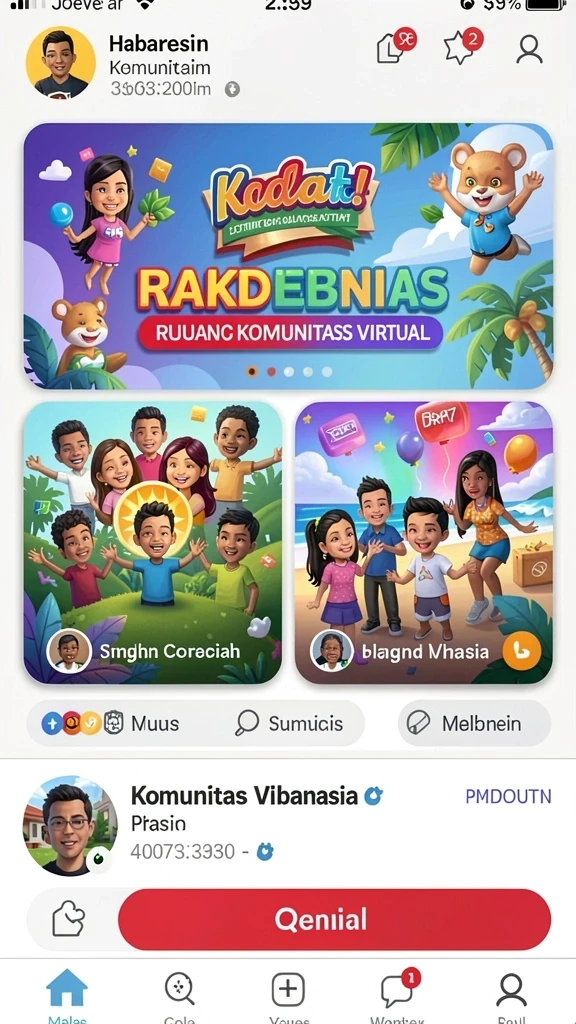 Karakter unik yang bisa dipilih untuk meningkatkan gameplay.