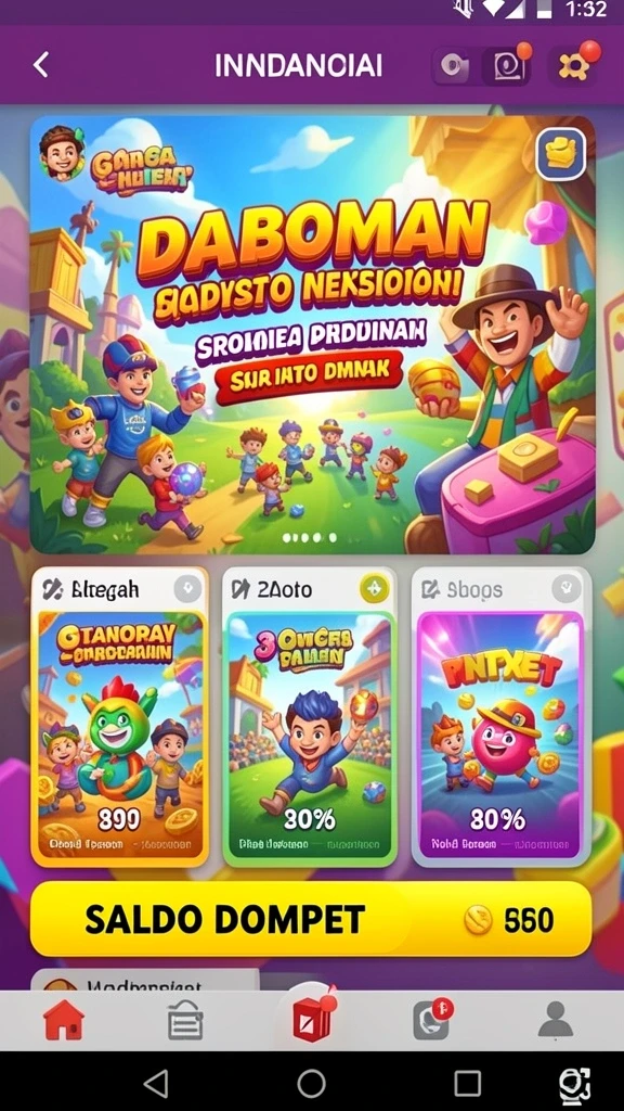 Tangkapan layar memperlihatkan mode multiplayer dengan teman-teman.
