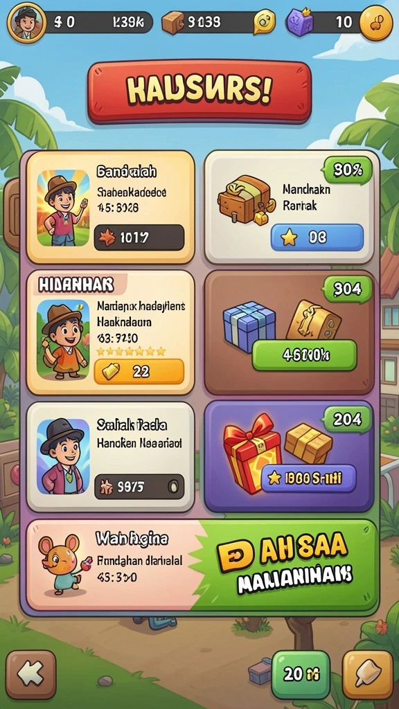 Bonus menggiurkan menanti di setiap putaran.