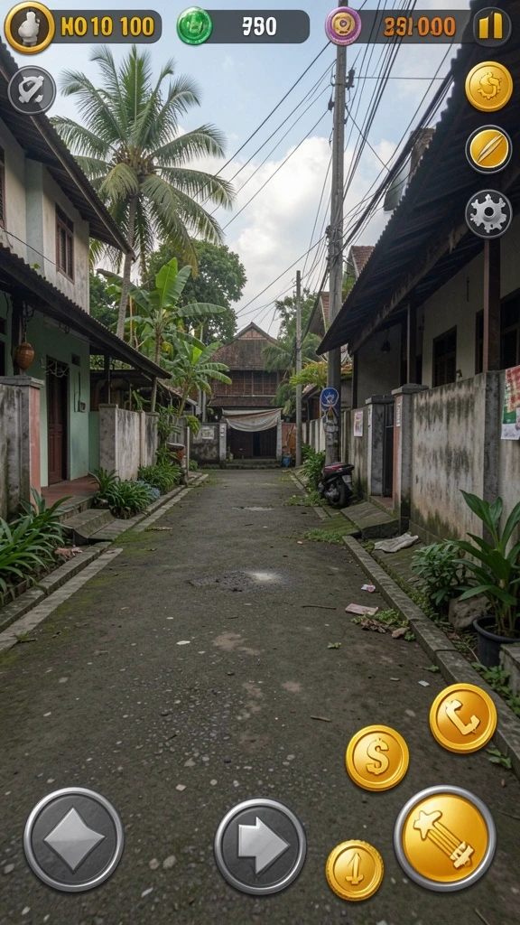 Fitur multiplayer yang memungkinkan bermain dengan teman.