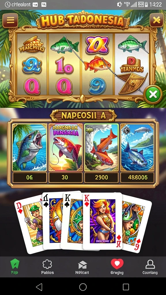 Screenshot menunjukkan karakter utama dalam aksi petualangan.