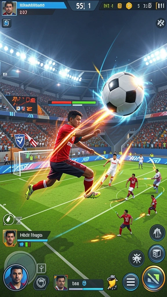 Screenshot menampilkan grafis yang menarik dan detail karakter.