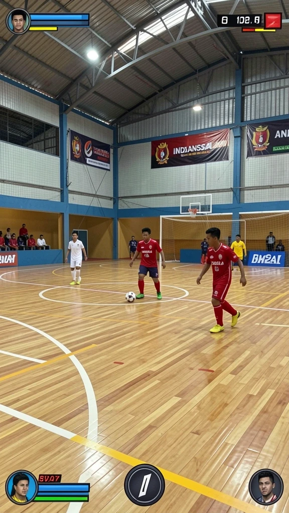 Tampilan utama aplikasi dengan berbagai pilihan permainan.