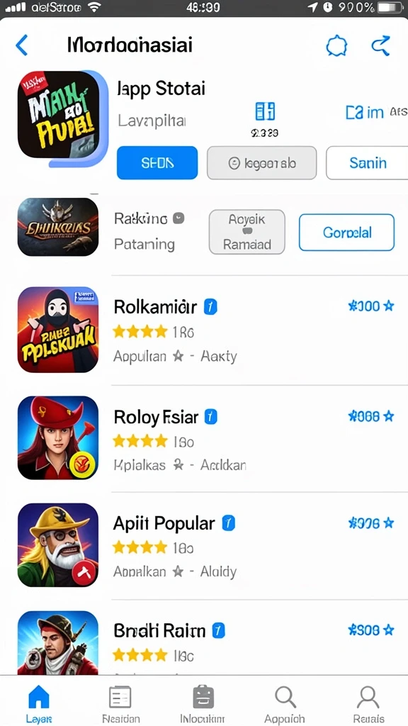 Tampilan antarmuka SONTOGEL yang menarik dan user-friendly.