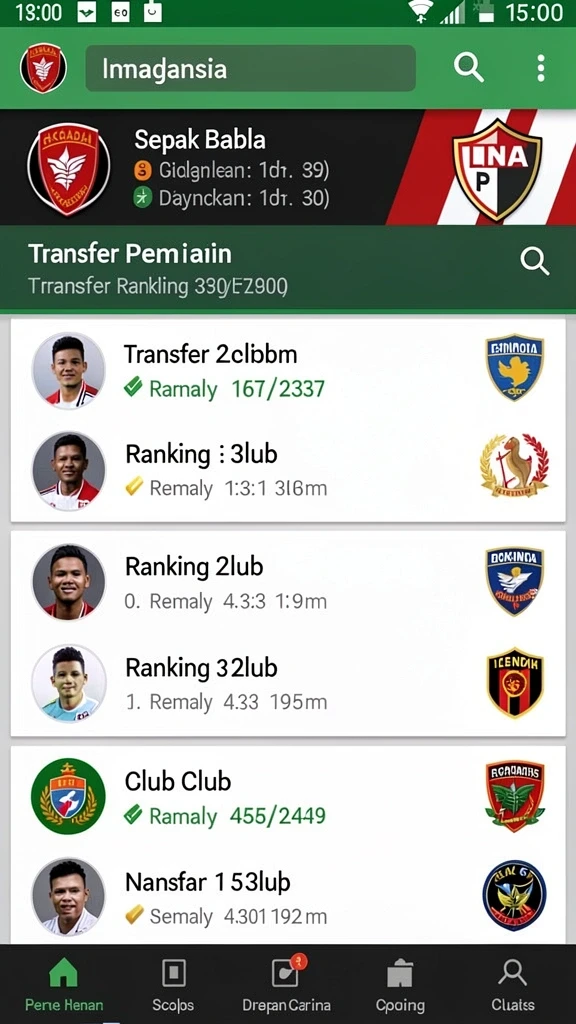 Tampilan antarmuka yang simple dan menarik.
