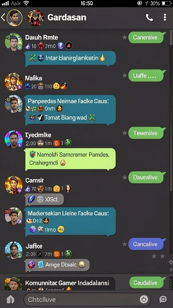 Karakter unik dengan kemampuan spesial.