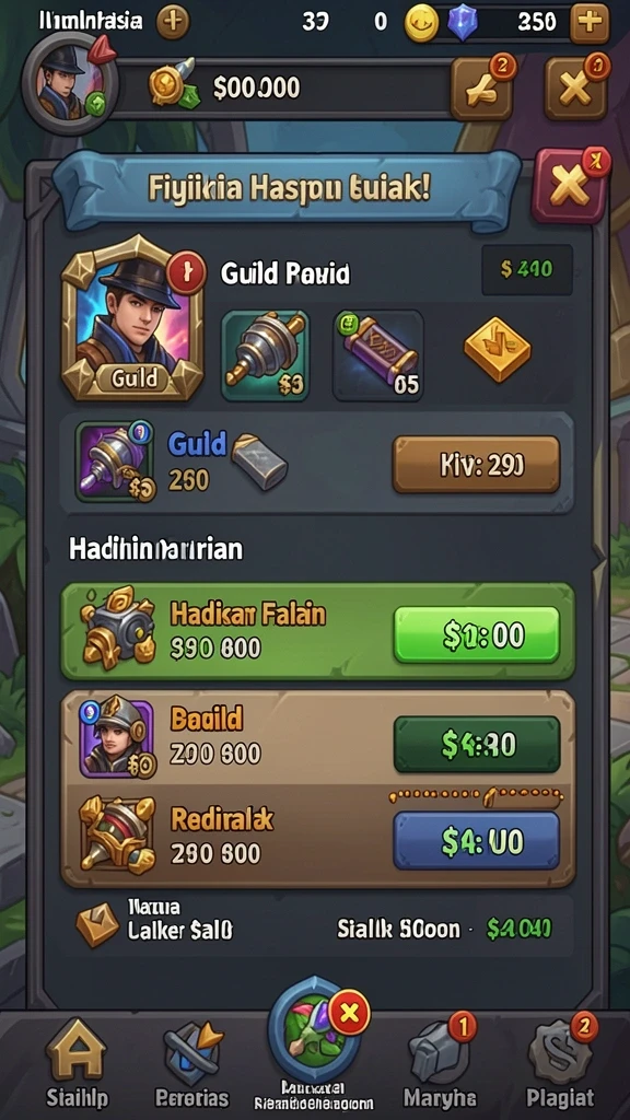 Skrinsut gameplay menampilkan tantangan seru di level tertentu.