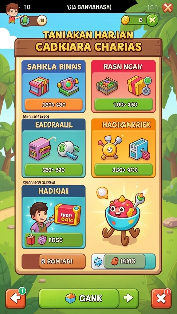 Screenshot saat bersaing di mode multiplayer yang menarik.