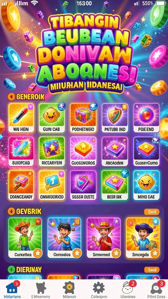 Fitur multiplayer untuk bermain bersama teman.